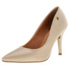 Scarpin Vizzano Fem Salto Alto DOURADO Gliter 11841101DG