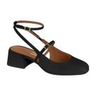 Scarpin Vizzano Feminina 1426.101 Sapato Tendencia Calcanhar Aberto