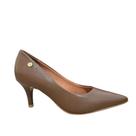 Scarpin Vizzano Feminino Salto Baixo Fino Macio Original Cap Scarpin Vizzano Feminino Salto Baixo Fino Macio Original Cap