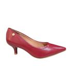 Scarpin Vizzano Salto Baixo 11221828 Cherry Scarpin Vizzano Salto Baixo 11221828 Cherry