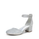 Scarpins Femininos DREAM PAIRS Prata Salto Grosso 5 cm Tamanho 39 Scarpins Femininos DREAM PAIRS Prata Salto Grosso 5 cm Tamanho 39
