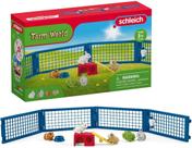 Schleich Farm World, brinquedos de animais para crianças, conjunto de brinquedos para coelhos e porquinhos-da-índia com gaiola, conjunto de 14 peças, para maiores de 3 anos Schleich Farm World, brinquedos de animais para crianças, conjunto de brinquedos para coelhos e porquinhos-da-índia com gaiola, conjunto de 14 peças, para maiores de 3 anos