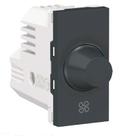 Schneider orion modulo dimmer grafite s70722194 para ventilador Schneider orion modulo dimmer grafite s70722194 para ventilador