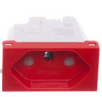 Schneider orion modulo tomada 2p+t 10a vm s70202134 vermelho