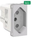 Schneider orion modulo tomada 2p+t 20a aluminio s70203174