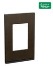 Schneider orion placa 4x2 3 postos wengue wood s734103839
