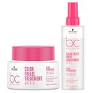 Schwarzkopf BC Clean Performance Color Freeze Kit - Máscara de Tratamento + Condicionador Spray