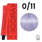 Schwarzkopf Igora Royal Coloração 0/11 Tom Mistura Cinza 60ml