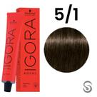 Schwarzkopf Igora Royal Coloração 5/1 Castanho Claro Cinza 60ml