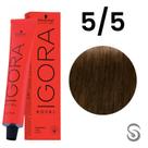 Schwarzkopf Igora Royal Coloração 5/5 Castanho Claro Marrom Natural 60ml