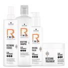 Schwarzkopf R-TWO Sha. 1L Másc 500ml Essência + Selante Schwarzkopf R-TWO Sha. 1L Másc 500ml Essência + Selante