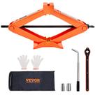 Scissor Jack VEVOR 2,5 toneladas/3000 kg Alcance de elevação 9,4-43,4 cm