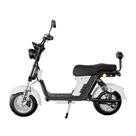 Scooter Elétrica WeHawk WX11 1000W 60V com Bateria Removível, 2 Lugares, Painel Digital e Alarme Sem CNH