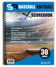 Score It Right Big Blue Caderno de Pontuação para Beisebol e Softbol 16