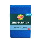 Scotch-Brite Zero Scratch Scour Pad, pacote com 3 unidades que não arranham