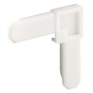 Screen Frame Corner Prime-Line MP7723, plástico branco, pacote com 100