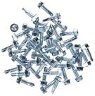 Screw Hillman 12-14 x 1,9 cm, cabeça de lavadora, autoperfurante, pacote com 100