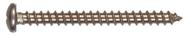 Screw Hillman, 8 x 3,2 cm, cabeça de panela de aço inoxidável, pacote com 100