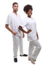 Scrub Masculino Feminino Gabardine Uniformes Camisa e Calça - Pronta Entrega
