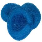 Scrubber Dawn Poly Mesh, pacote com 3, azul