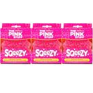 Scrubber Sponge Stardrops The Pink Stuff Sqeezy Miracle, pacote com 3