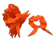 Scrunchie Neon Xuxinha Elástico de Cabelo, Rabicó modelo c/ laço Scrunchie Neon Xuxinha Elástico de Cabelo, Rabicó modelo c/ laço