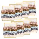Scrunchies CEELGON Satin, pacote com 8 lembrancinhas de despedida de solteira