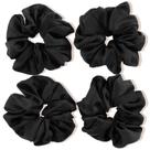Scrunchies Lolalet Big para mulheres, cetim, 15 cm, pacote com 4