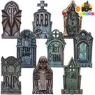 Sculpture JOYIN Tombstones Halloween 40 cm, 9 peças, conjunto ao ar livre