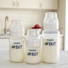 Scy119/18 kit triplo mamadeiras anti-colic 125ml 260ml 330m