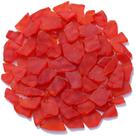 Sea Glass QYGL Red Frosted 400mL para enchimento de vasos artesanais