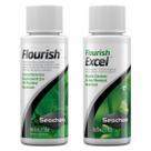 Seachem Flourish 50ml + Flourish Excel 50ml Kit Fertilizante Iniciante