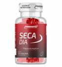 Seca Dia Suplemento Alimentar com Cafeína, Beta-Alanina e Taurina, 60 Cápsulas, Sem Glúten