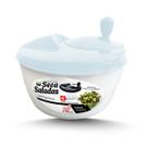 Seca Saladas Secador Centrifuga de Verduras Manual Grande 4 L Branco