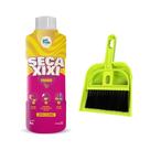 Seca Xixi Perfumado 1kg Kit Mini Pá e Vassoura Multiuso Transforma Urina em Pó