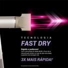 Secador 4 em 1 Philco PSC3500 - 1450W, 2 Velocidades, 3 Temperaturas, Cabo Dobrável, Dourado