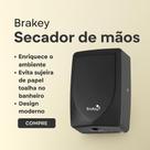 Secador Brakey CR119 Automático Preto Material ABS Secador Brakey CR119 Automático Preto Material ABS