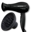 Secador Com Difusor De Cachos 2000w Mondial SC-13 Power Shine Black Íon