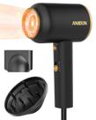 Secador de cabelo ANIEKIN 1875W Ionic com difusor preto