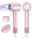Secador de cabelo ANIEKIN de alta velocidade iônico de baixo ruído 1400W 110V