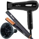 Secador De Cabelo Britania 1200w Ion Mini Dobravel Viagem Travil Difusor Cachos Prancha Cerâmica Bivolt