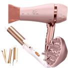 Secador De Cabelo Britania Profissional 2100w Ions Tourmaline Ar Quente Frio Tubi Com Difusor Cachos Modelador Prancha 2 em 1 Secador De Cabelo Britania Profissional 2100w Ions Tourmaline Ar Quente Frio Tubi Com Difusor Cachos Modelador Prancha 2 em 1