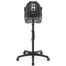 Secador de cabelo com capuz TASALON Ionic 1000W Cinza 120V AC Secador de cabelo com capuz TASALON Ionic 1000W Cinza 120V AC