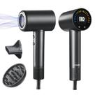 Secador de cabelo CONFU 110000 RPM de secagem rápida com acessórios magnéticos