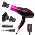 Secador de cabelo Conhaze Ionic 2400W com 2 velocidades e 3 configurações de aquecimento Secador de cabelo Conhaze Ionic 2400W com 2 velocidades e 3 configurações de aquecimento
