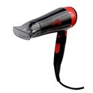 Secador de Cabelo Elétrico 1800 Watts Black Red Moderno e Sofisticado Cabo Grande - HD812 - Útil Eletro Bivolt
