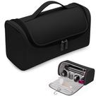 Secador de cabelo, estojo de viagem, bolsa de armazenamento portátil Linpr, preta