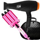 Secador De Cabelo Gama Italy 2300w GBS Barber Series Absolute Flow Ions Profissional Salão Ar Quente e Frio Modelador Cachos Triondas Com Maleta Preta Secador De Cabelo Gama Italy 2300w GBS Barber Series Absolute Flow Ions Profissional Salão Ar Quente e Frio Modelador Cachos Triondas Com Maleta Preta