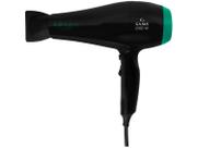 Secador de Cabelo GAMA ITALY Ceramic Íon Preto e Verde 2100W 2 Velocidades Professional Babosa