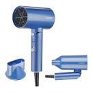 Secador de Cabelo Licoseam 1600W Compacto com Cabo Dobrável Azul